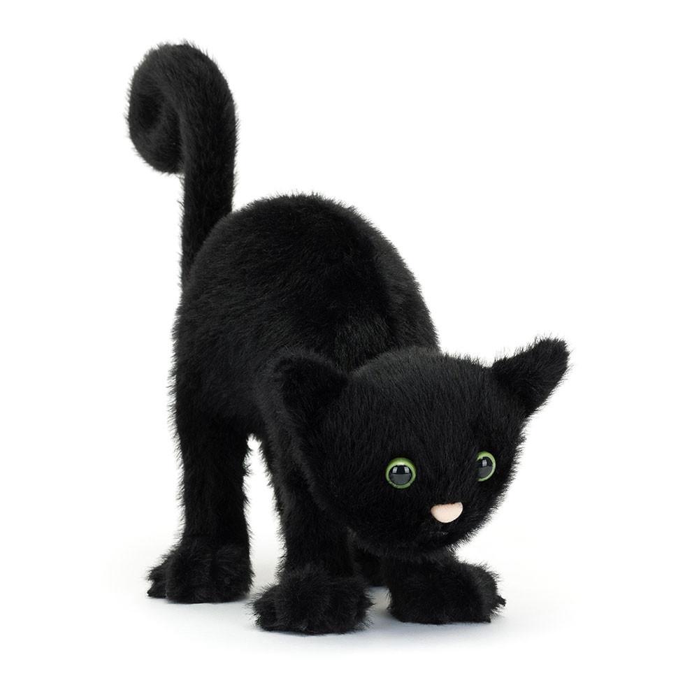 Animals Jellycat Spookipaws Cat 7.9in x 2.8in x 9.8in Negros | México  5783AGSIY
