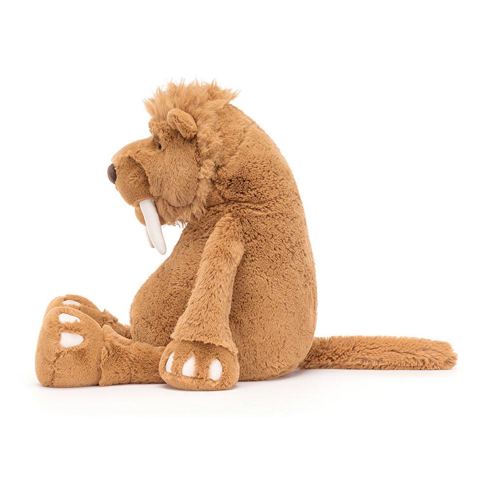 Animals Jellycat Stellan Sabre Tooth Tiger 49cm x 17cm x 16cm Marrom | México  6534GQPWB