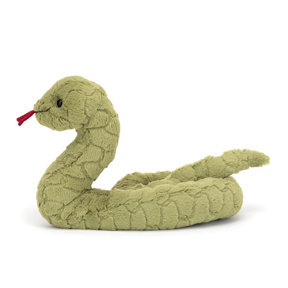 Animals Jellycat Stevie Snake 19cm x 10cm x 24cm Verdes | México  6239BHNWD