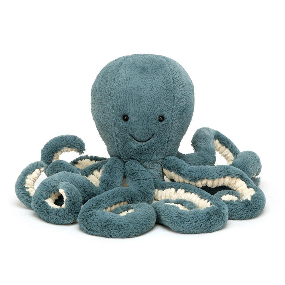 Animals Jellycat Storm Octopus 27cm x 10cm x 10cm Azules | México  7052XVHCF