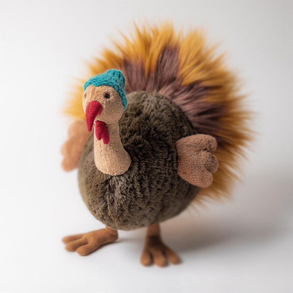 Animals Jellycat Theo Turkey 29cm x 14cm x 20cm Marrom | México  1034GJADC