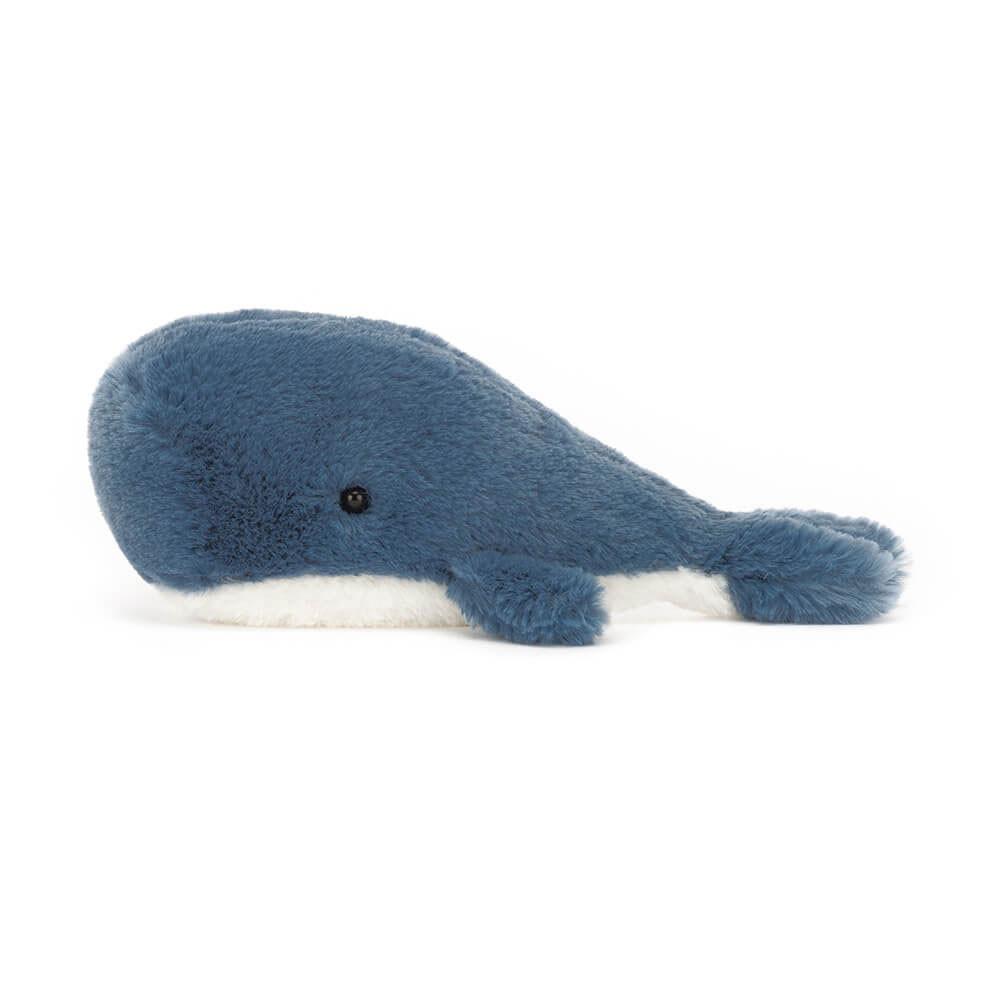 Animals Jellycat Wavelly Whale 8cm x 6cm x 13cm Azules | México  9265YEZOU