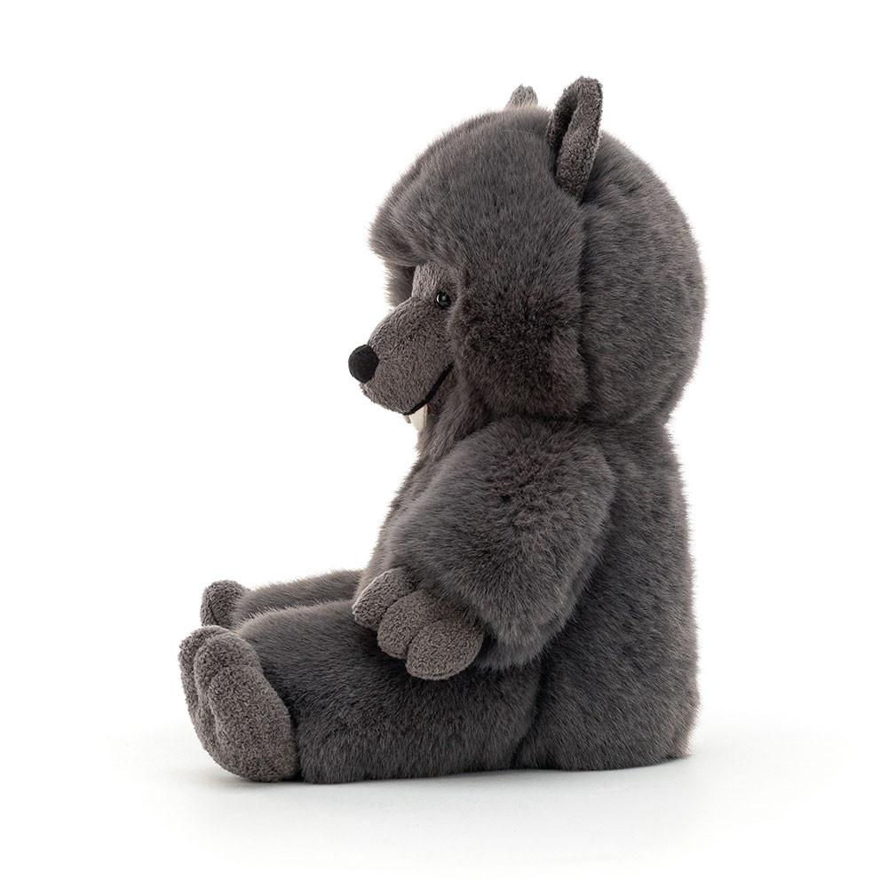 Animals Jellycat Wilf Wolf 28cm x 18cm x 12cm Grises | México  6375TIFYP