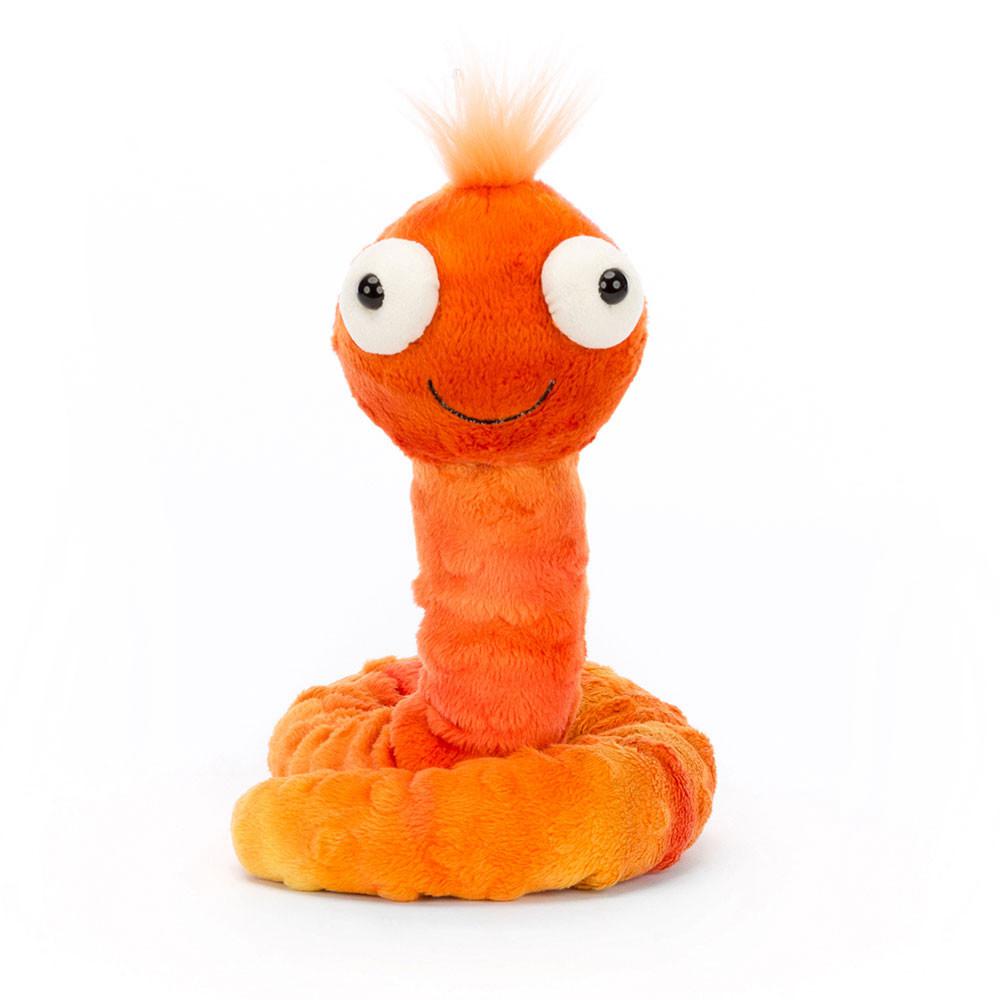Animals Jellycat Winston Worm 16cm x 8cm x 10cm Naranjas | México  3569SIOLR