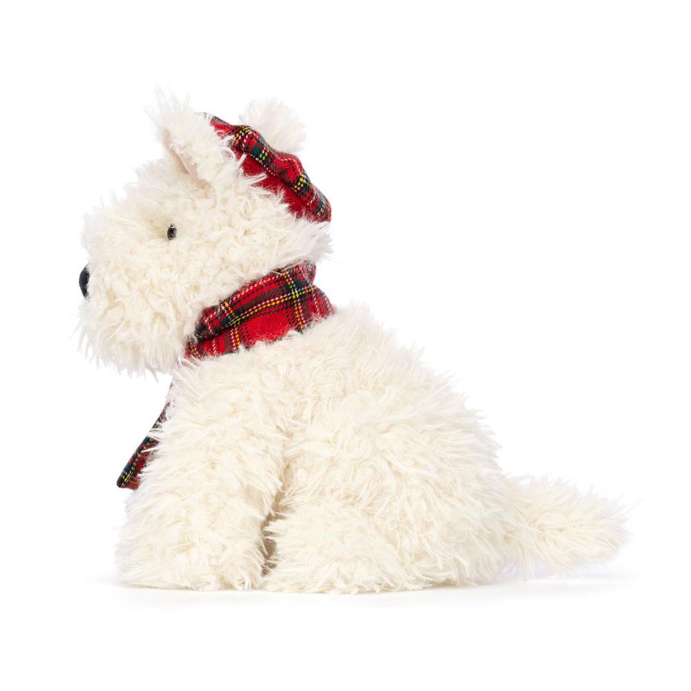 Animals Jellycat Winter Warmer Munro Scottie Dog 8.3in x 4.7in x 5.9in Blancos | México  2807GROTC