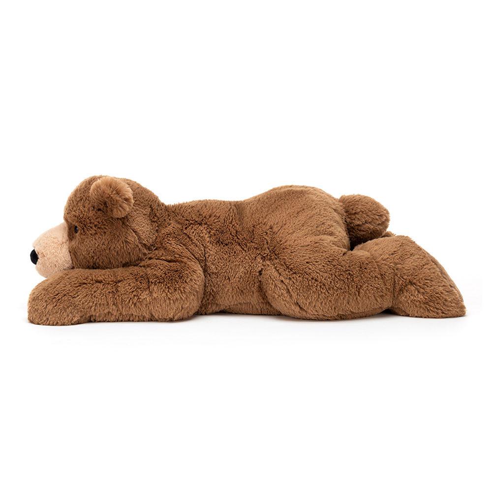 Animals Jellycat Woody Bear Lying 18cm x 19cm x 47cm Marrom | México  9183CNBKM