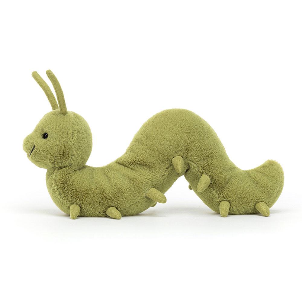 Animals Jellycat Wriggidig Caterpillar 11cm x 5cm x 25cm Verdes | México  2918JOLIZ