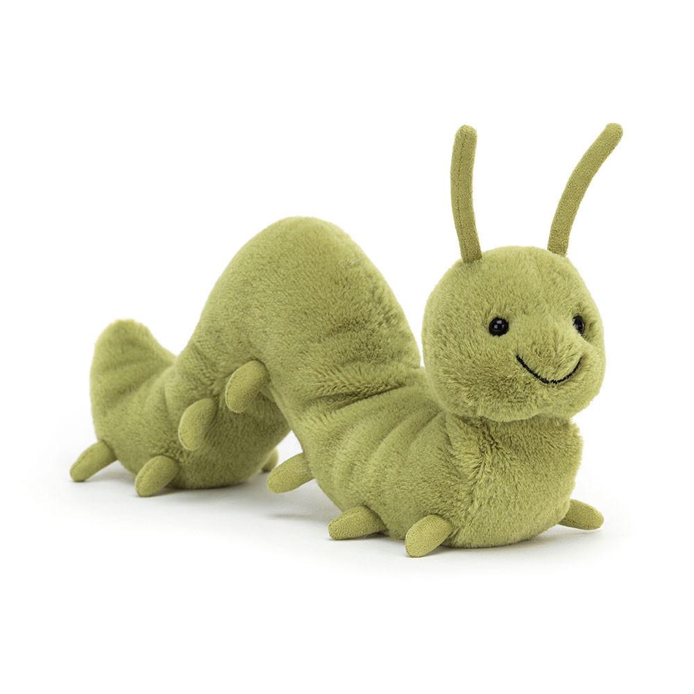Animals Jellycat Wriggidig Caterpillar 11cm x 5cm x 25cm Verdes | México  2918JOLIZ