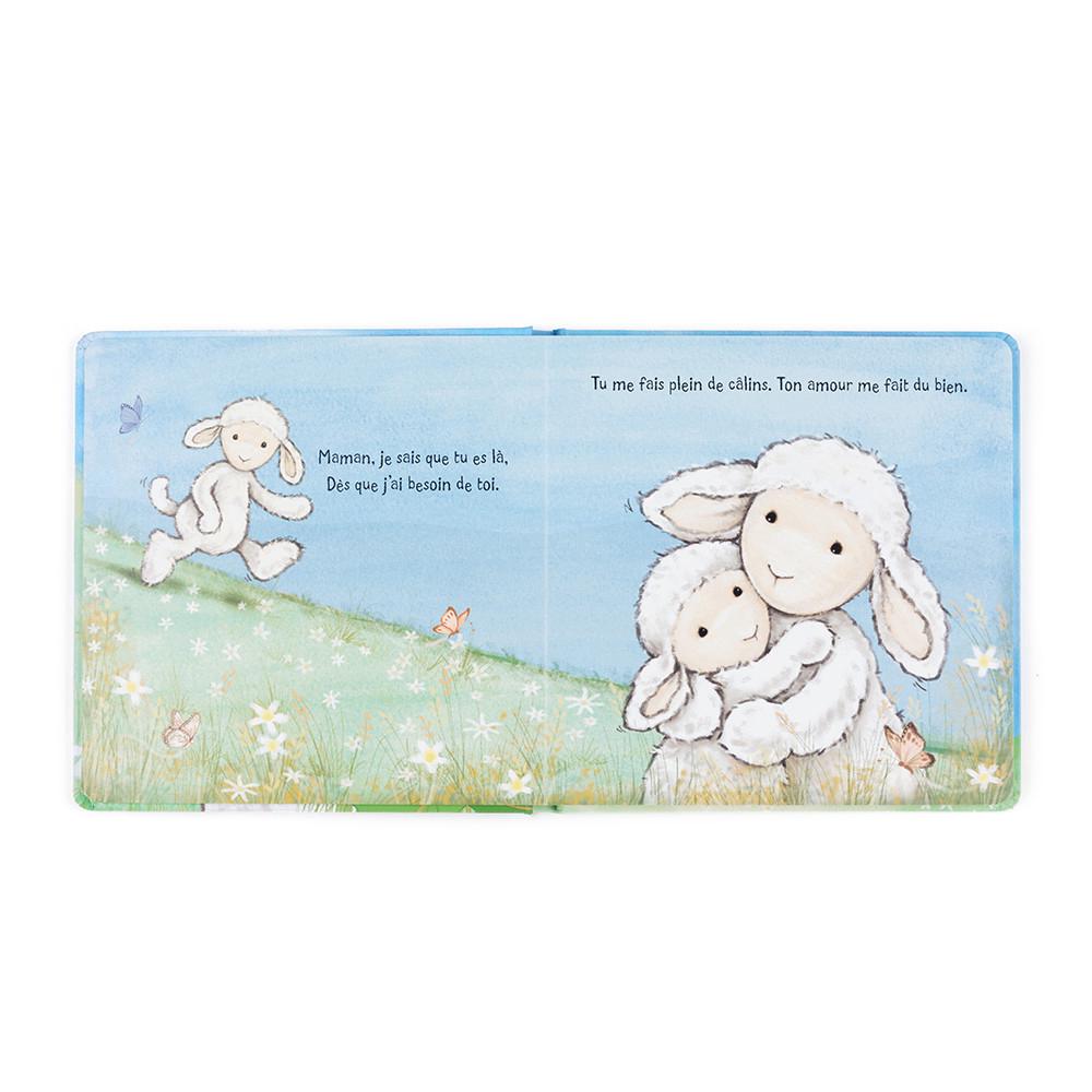 Baby & Books Jellycat Agneau Timide Et Sa Maman Livre 21cm x 21cm x 2cm Blancos | México  8206LPTGW