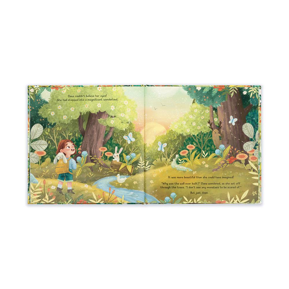 Baby & Books Jellycat Archie, My Dinosaur Friend Book 25cm x 25cm x 1cm Verdes | México  6504NBOLC