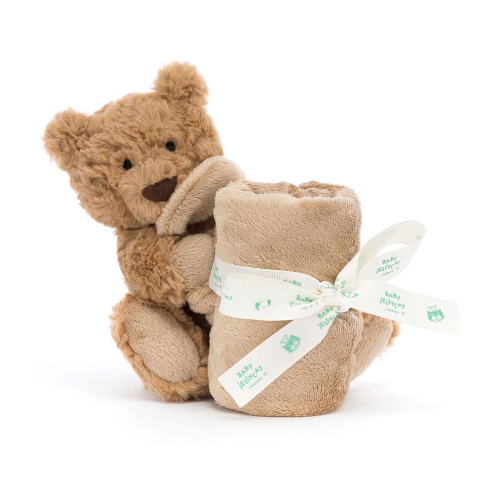 Baby & Books Jellycat Bartholomew Bear Soother 13cm x 34cm x 34cm Marrom | México  6258DWAPG
