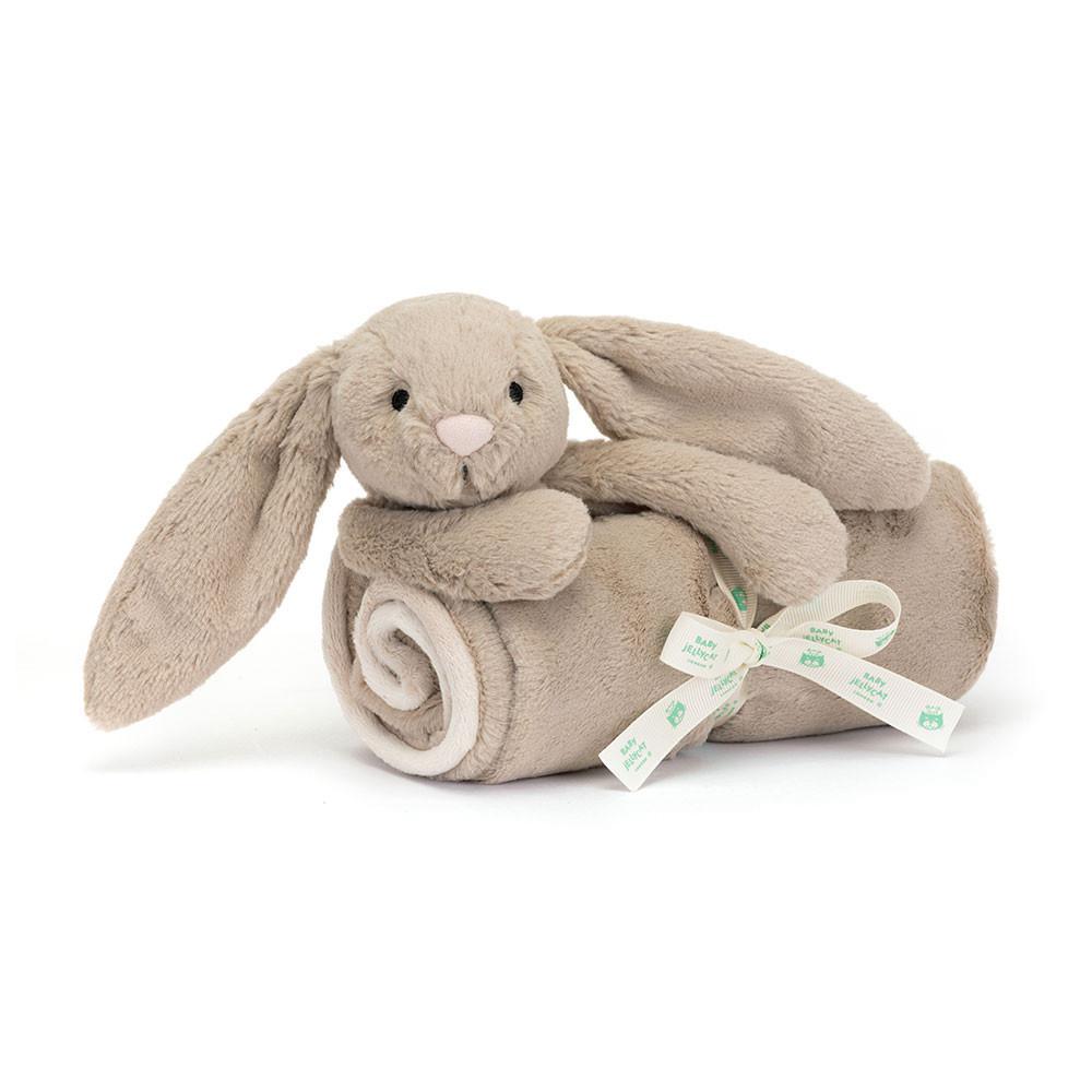 Baby & Books Jellycat Bashful Bunny Blankie 56cm x 70cm x 9cm Beige | México  3517JQSUF