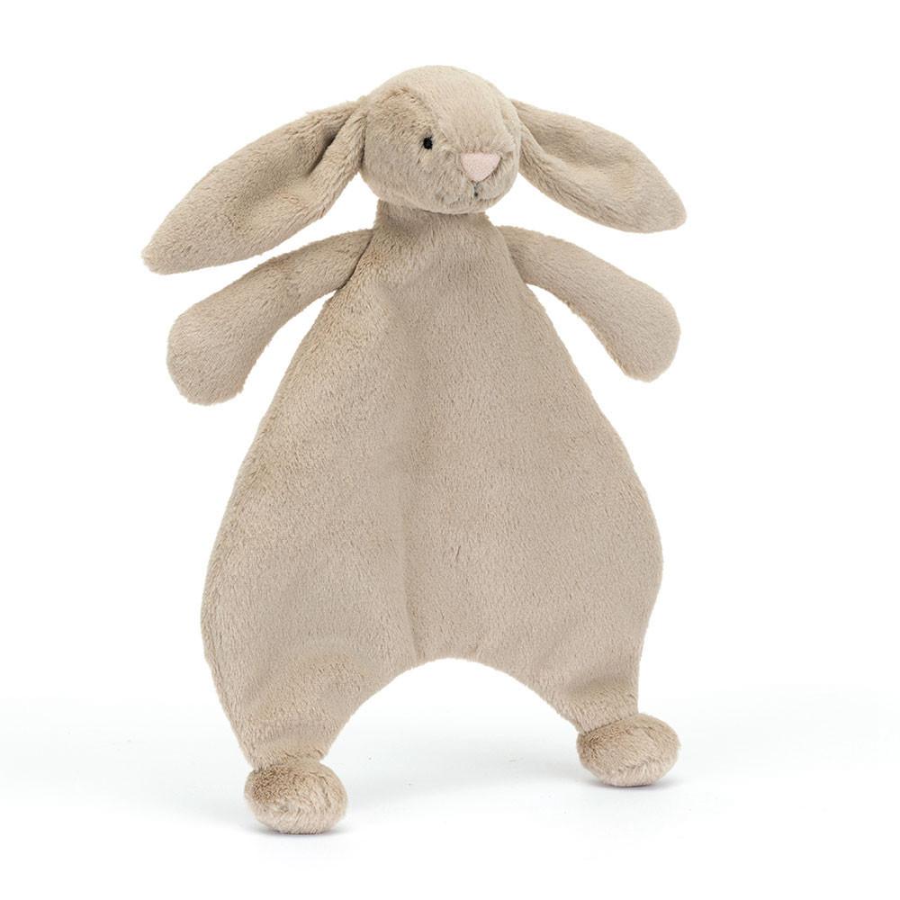 Baby & Books Jellycat Bashful Bunny Comforter 27cm x 20cm x 7cm Beige | México  1342IHBKR