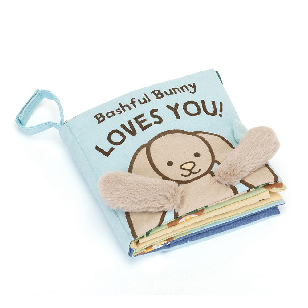 Baby & Books Jellycat Bashful Bunny Loves You Book 15cm x 15cm x 5cm Beige | México  9204WHPQI