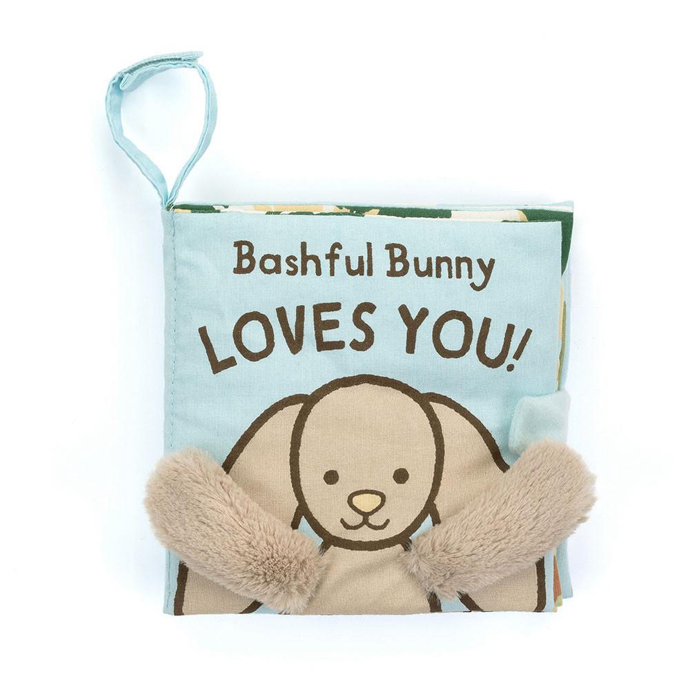 Baby & Books Jellycat Bashful Bunny Loves You Book 15cm x 15cm x 5cm Beige | México  9204WHPQI