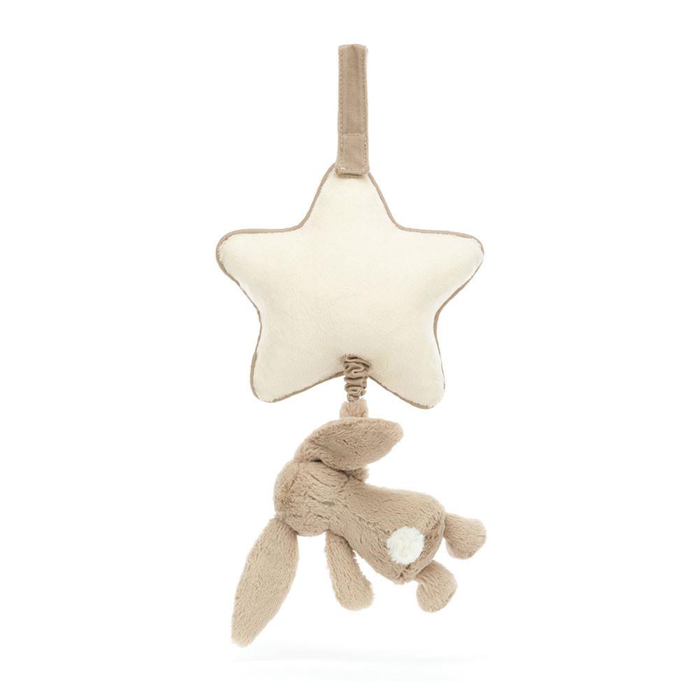 Baby & Books Jellycat Bashful Bunny Musical Pull 30cm x 20cm x 6cm Beige | México  5608PQGZB
