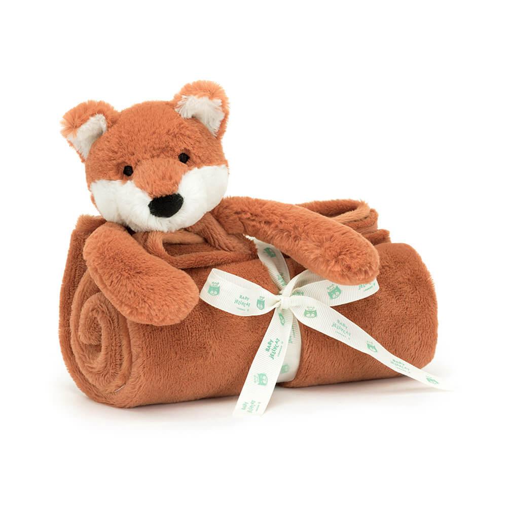 Baby & Books Jellycat Bashful Fox Cub Blankie 27cm x 20cm x 7cm Naranjas | México  6952FRLKJ
