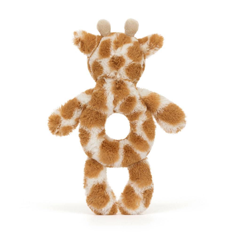 Baby & Books Jellycat Bashful Giraffe Ring Rattle 18cm x 8cm x 2cm Naranjas | México  8213SXYTE