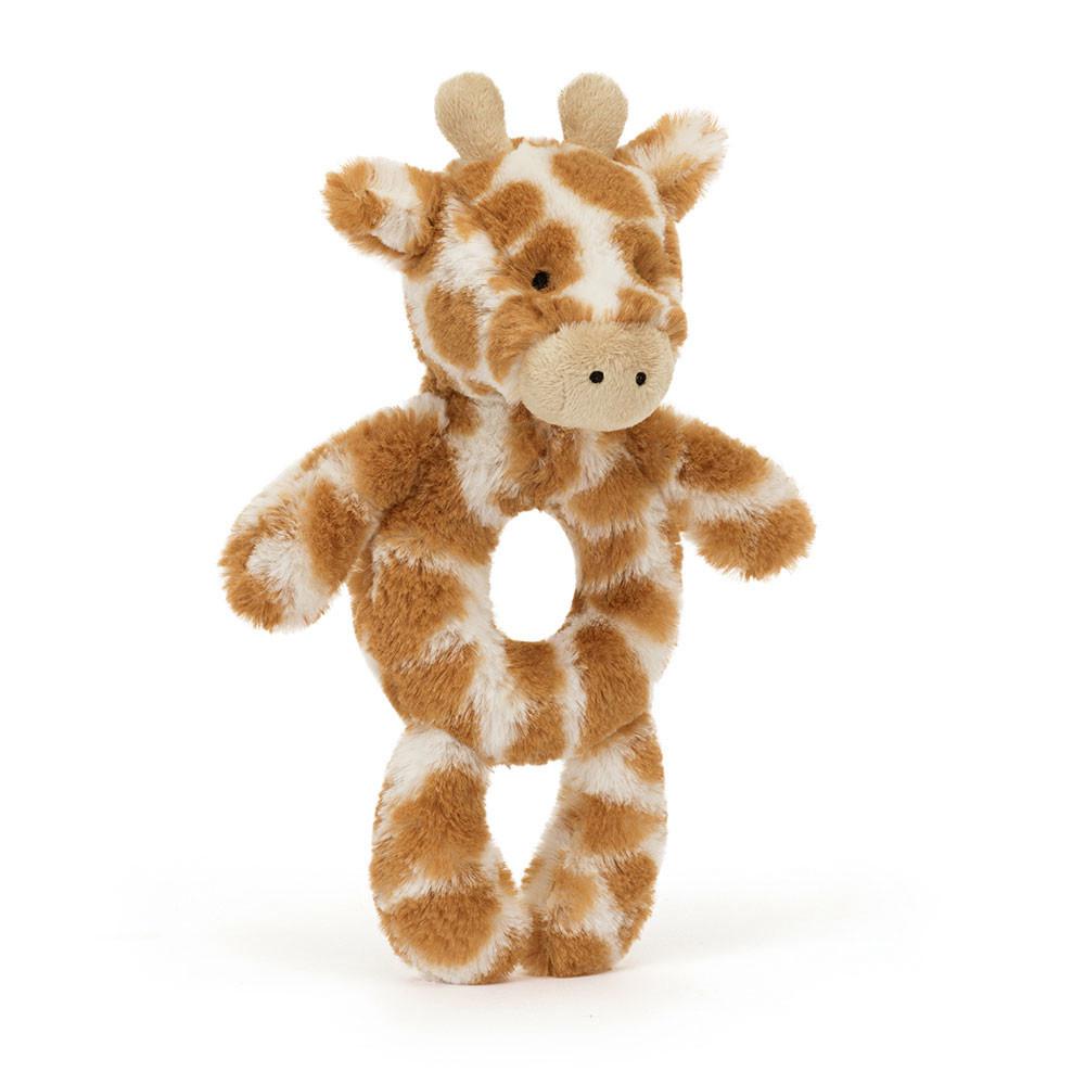 Baby & Books Jellycat Bashful Giraffe Ring Rattle 18cm x 8cm x 2cm Naranjas | México  8213SXYTE