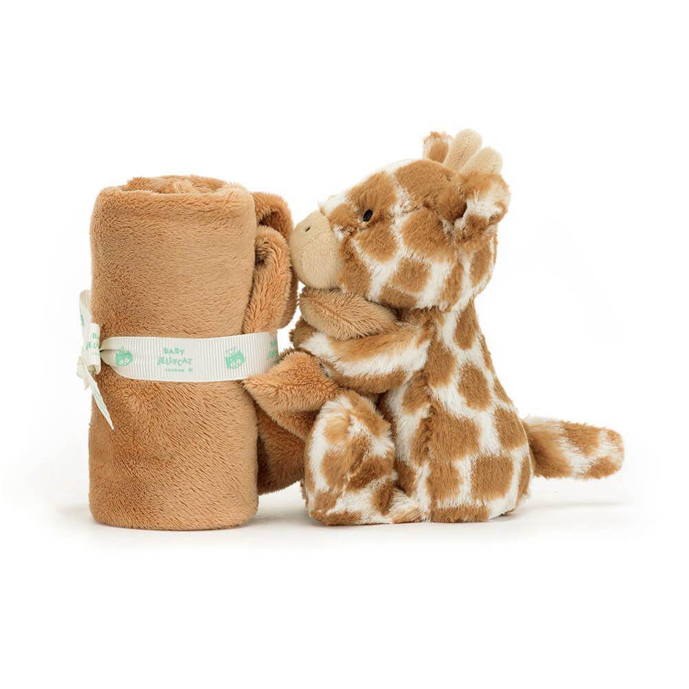 Baby & Books Jellycat Bashful Giraffe Soother 15cm x 34cm x 34cm Naranjas | México  9180USGFK
