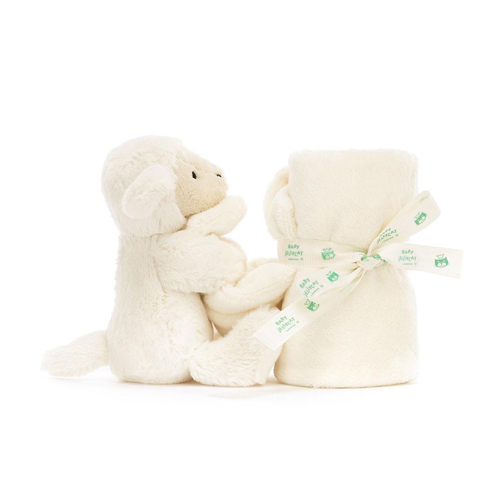 Baby & Books Jellycat Bashful Lamb Soother 15cm x 34cm x 34cm Blancos | México  1530GABOX