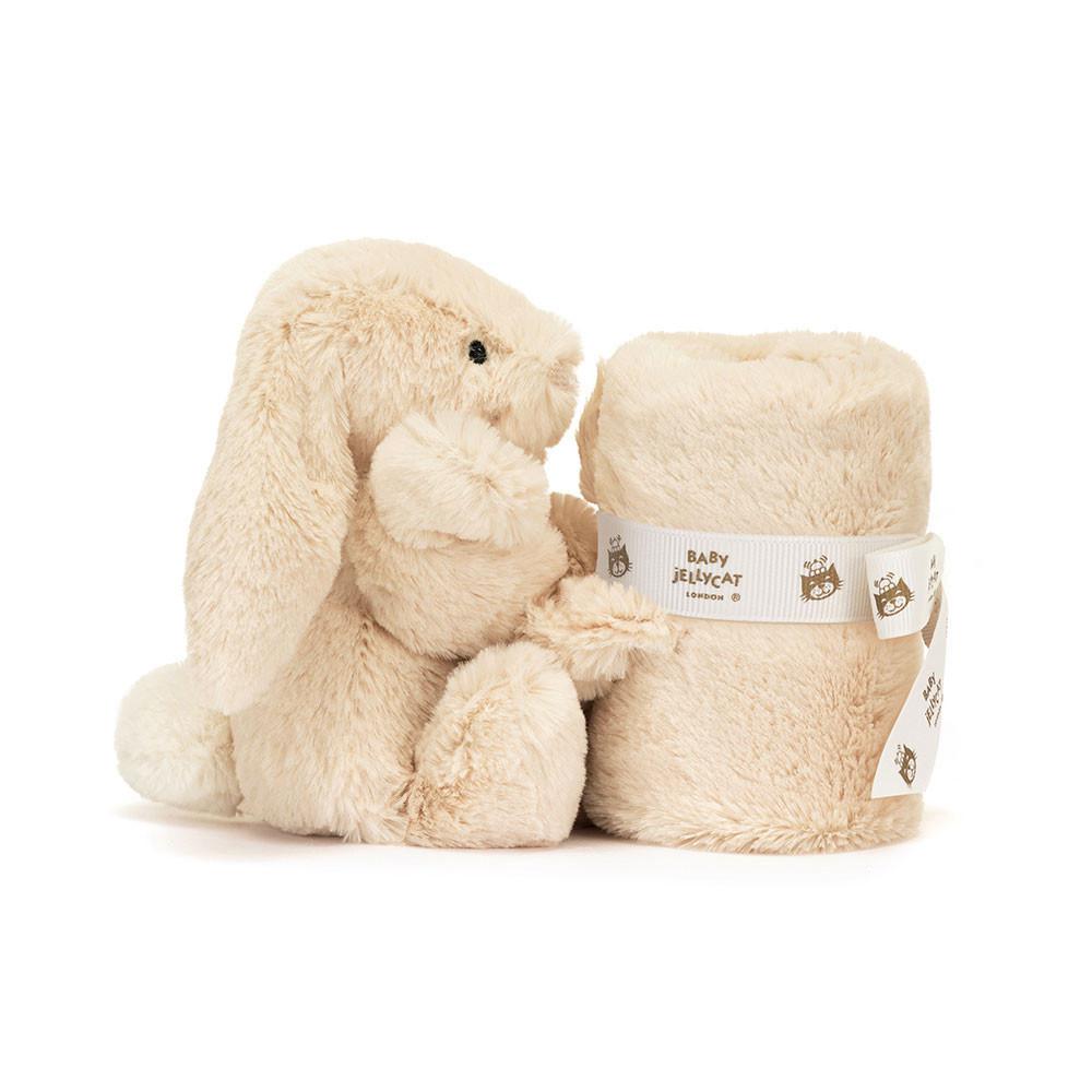 Baby & Books Jellycat Bashful Luxe Bunny Soother 15cm x 34cm x 34cm Blancos | México  2375KHJXU