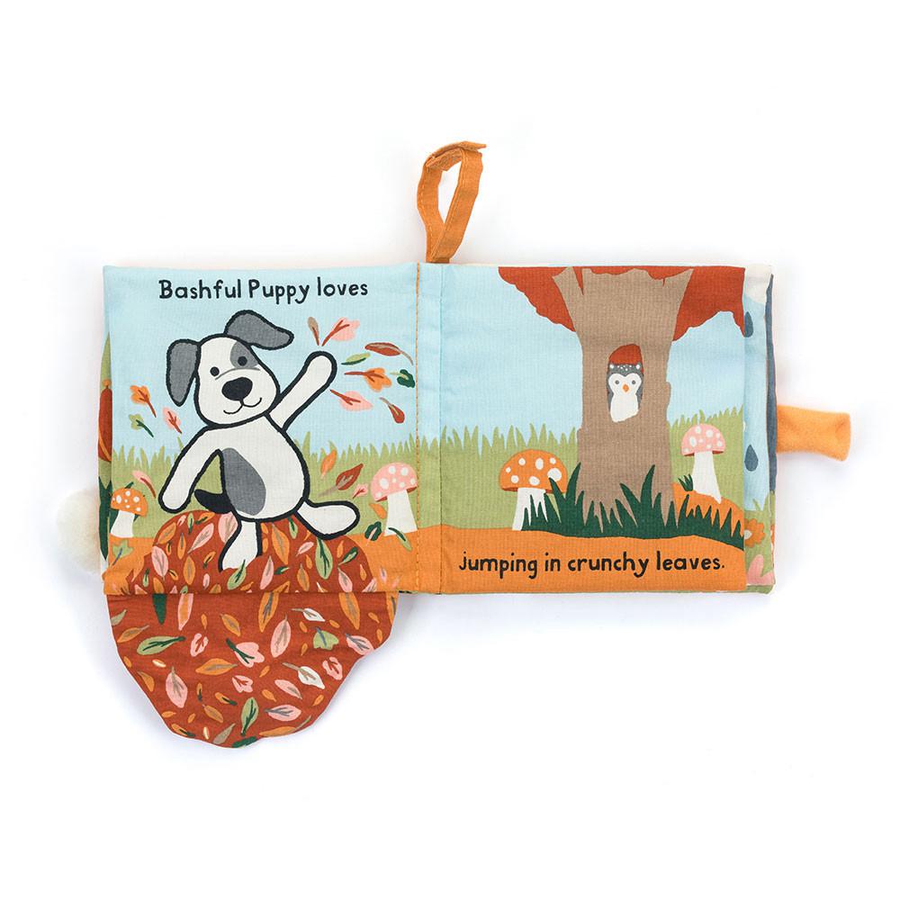 Baby & Books Jellycat Bashful Puppy Loves You Book 15cm x 15cm x 5cm Blancos | México  6790CLQYS