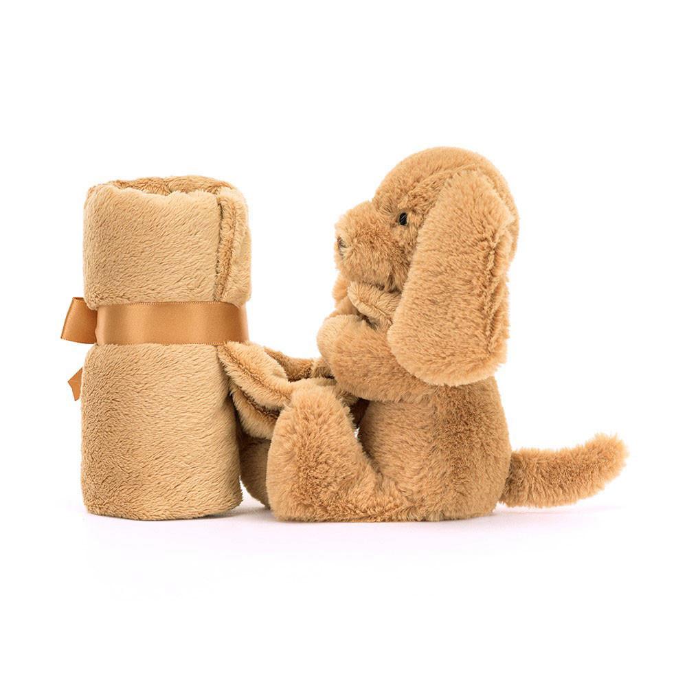 Baby & Books Jellycat Bashful Toffee Puppy Soother 15cm x 34cm x 34cm Marrom | México  2178FTBGL