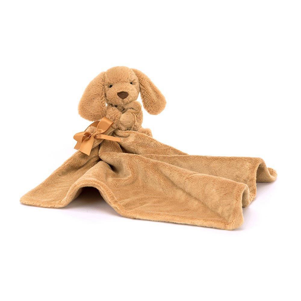 Baby & Books Jellycat Bashful Toffee Puppy Soother 15cm x 34cm x 34cm Marrom | México  2178FTBGL