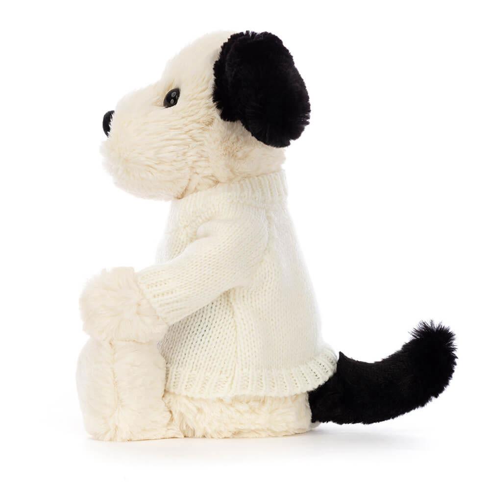 Baby & Books Jellycat Bashful & Cream Puppy with Personalised Cream Jumper 31cm x 12cm x 9cm Blancos | México  7089KXAGT