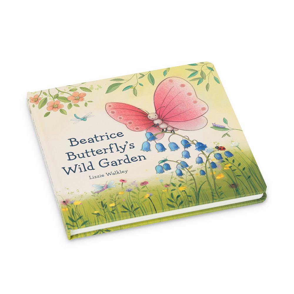 Baby & Books Jellycat Beatrice Butterfly's Wild Garden Book 21cm x 21cm x 2cm Rosas | México  9306IQAWZ