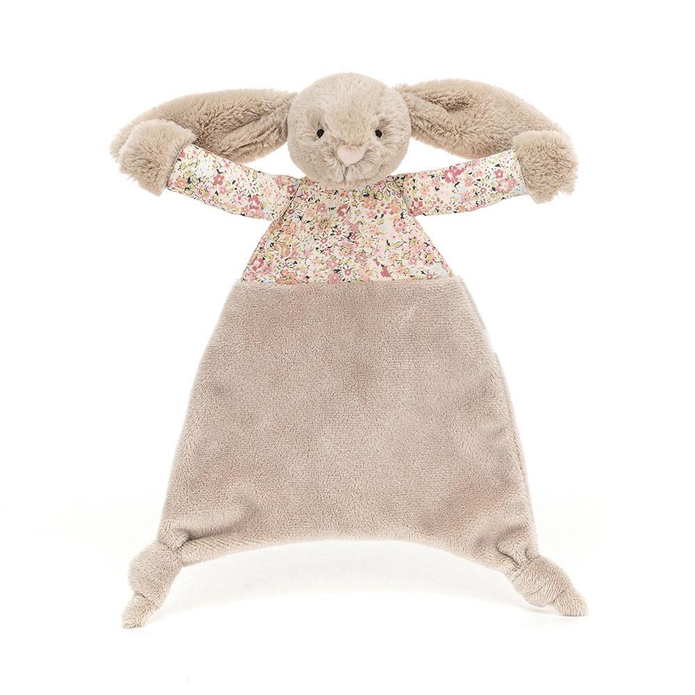 Baby & Books Jellycat Blossom Bunny Comforter 22cm x 18cm x 7cm Beige | México  7963PEWZQ