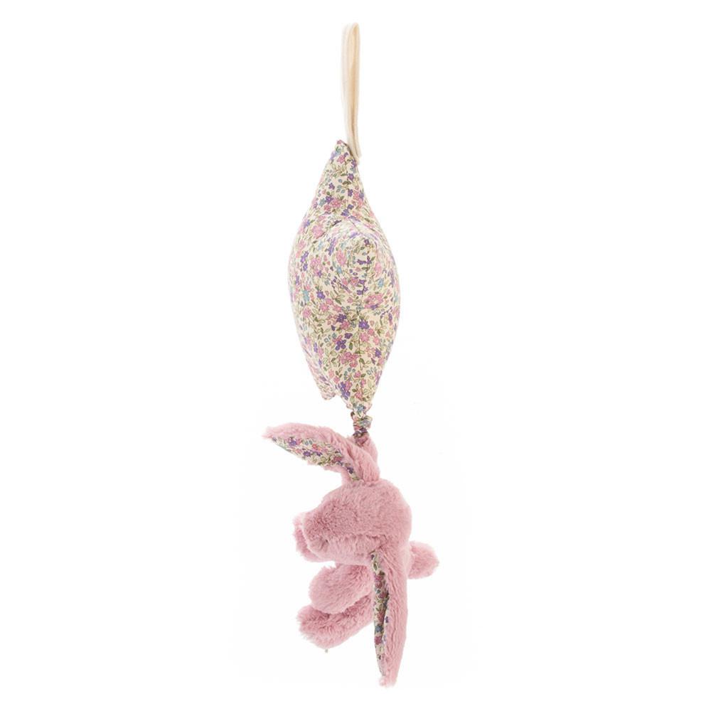 Baby & Books Jellycat Blossom Tulip Bunny Star Musical Pull 30cm x 19cm x 3cm Rosas | México  4905UFNWD