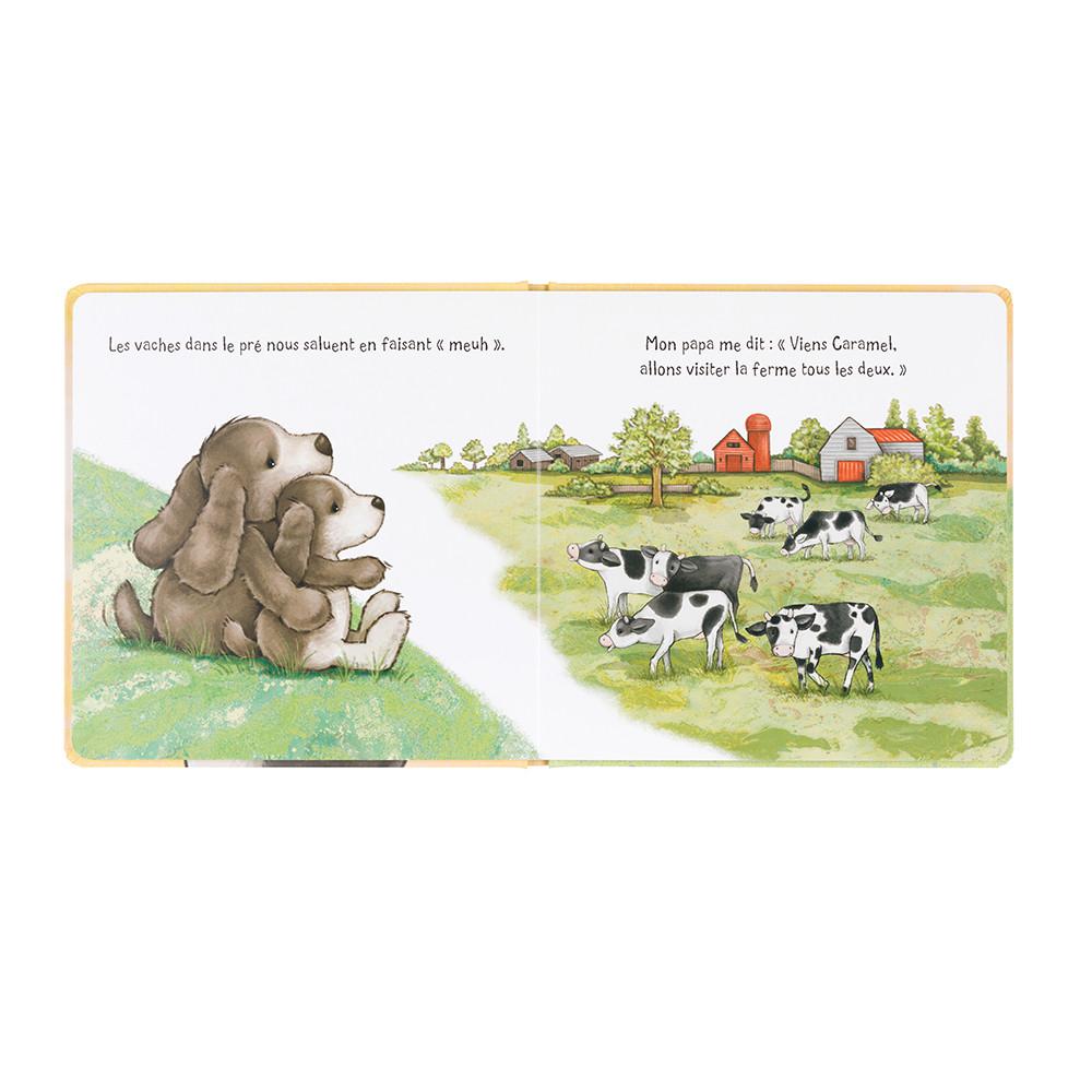 Baby & Books Jellycat Caramel Le Toutou Timide Et Son Papa Livre 21cm x 21cm x 2cm Marrom | México  7591JGYRV