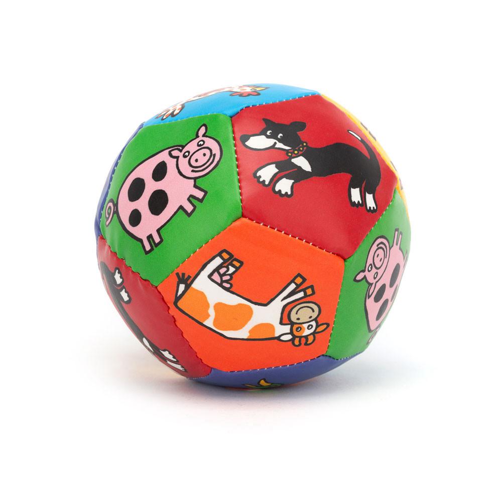Baby & Books Jellycat Farm Tails Boing Ball 10cm x 10cm x 10cm Rojos | México  7582LXGTA