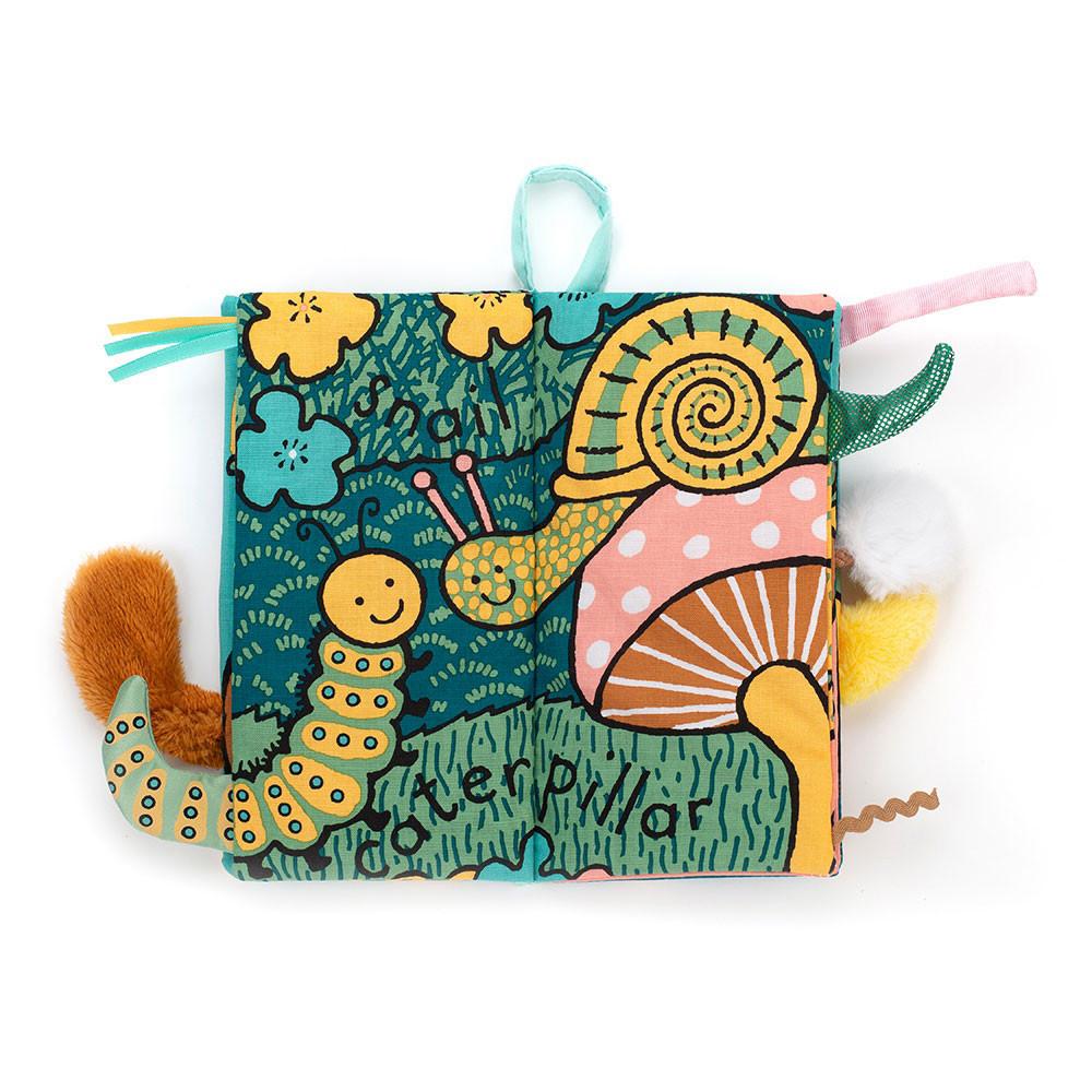 Baby & Books Jellycat Garden Tails Book 22cm x 13cm x 5cm Azules | México  6495BDLJE