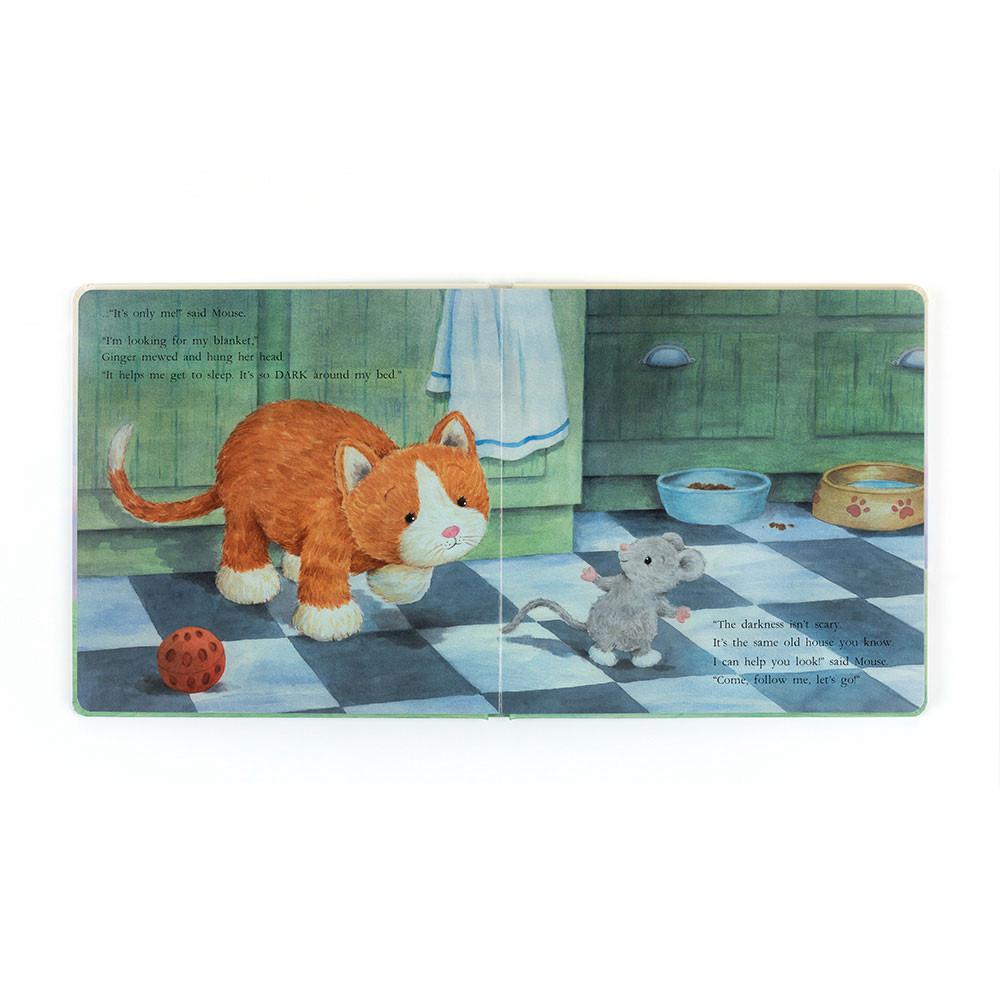 Baby & Books Jellycat Ginger, the Courageous Kitten Book 23cm x 23cm x 2cm Naranjas | México  2985LINTJ