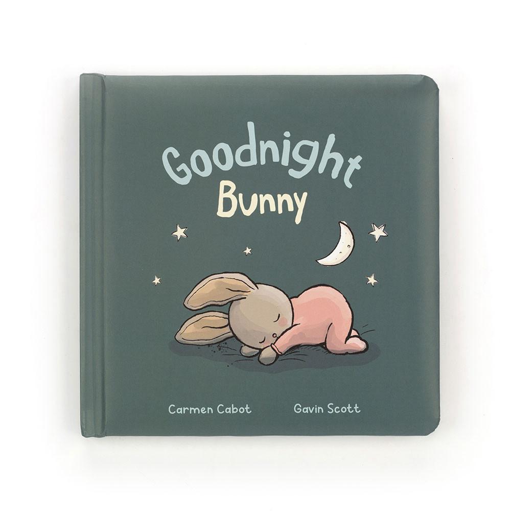 Baby & Books Jellycat Goodnight Bunny Book 19cm x 19cm x 2cm Azules | México  1806LFSCE