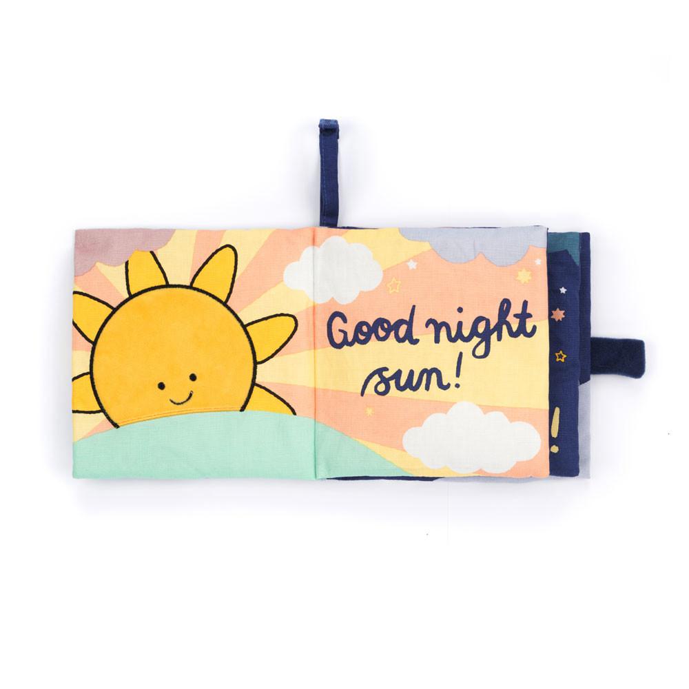 Baby & Books Jellycat Hello Moon Fabric Book 18cm x 18cm x 5cm Blancos | México  4621LENIY