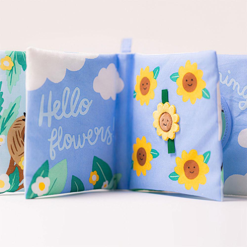 Baby & Books Jellycat Hello Sun Fabric Book 18cm x 18cm x 5cm Amarillos | México  6394FMYBT