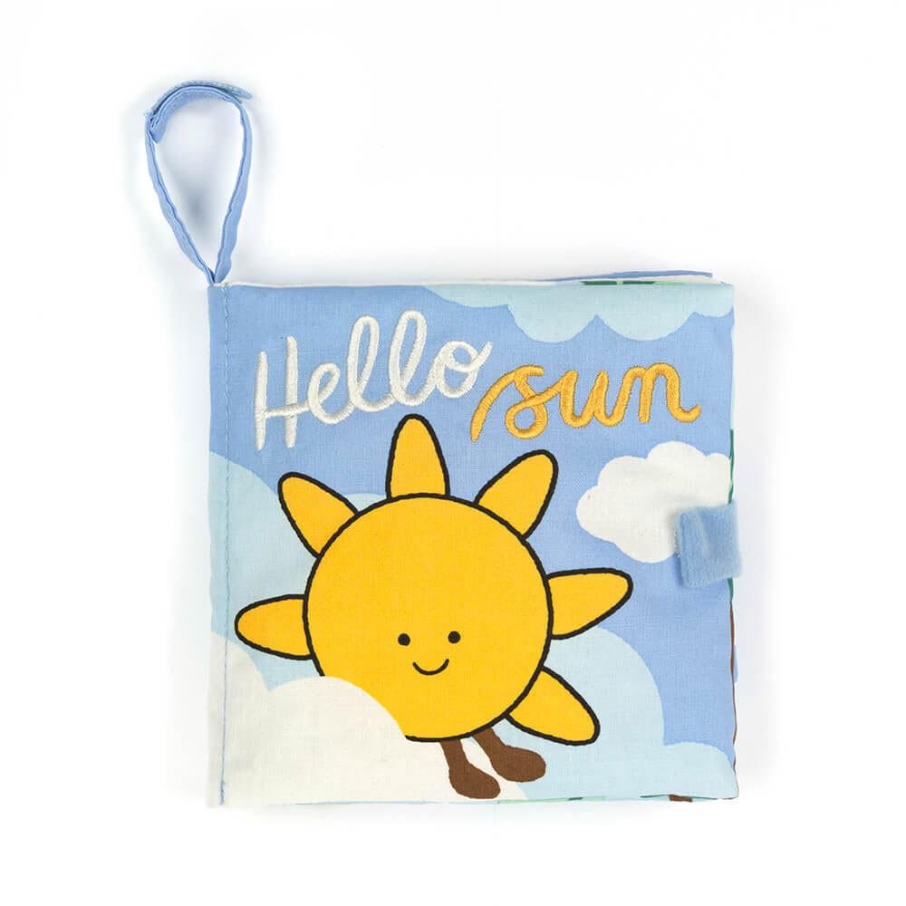 Baby & Books Jellycat Hello Sun Fabric Book 18cm x 18cm x 5cm Amarillos | México  6394FMYBT