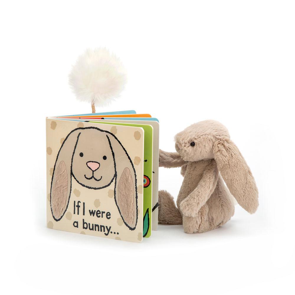 Baby & Books Jellycat If I Were A Bunny Book and Bashful Bunny Small Beige | México  7905YKJPH
