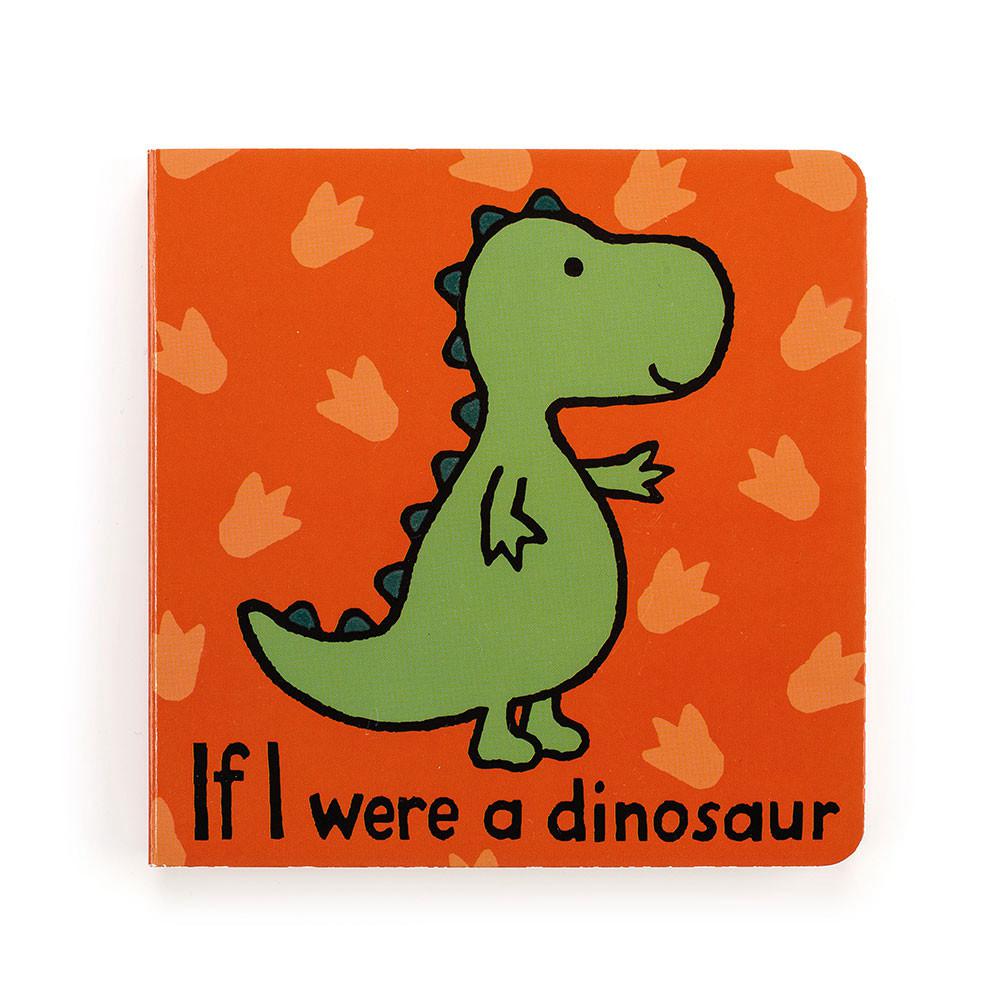 Baby & Books Jellycat If I Were A Dinosaur Board Book 15cm x 15cm x 2cm Verdes | México  7589QSJWP