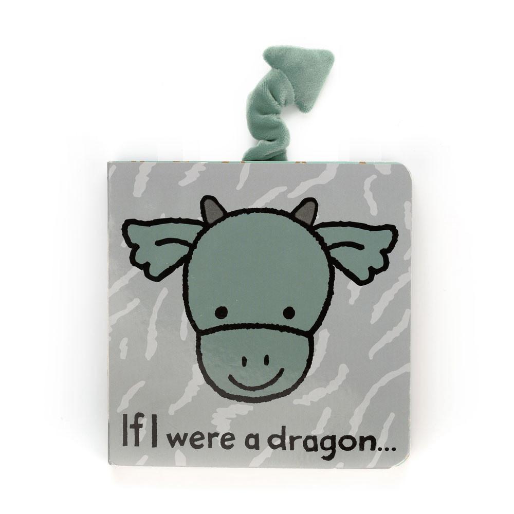 Baby & Books Jellycat If I Were A Dragon Board Book 15cm x 15cm x 2cm Verdes | México  3621JLYAI