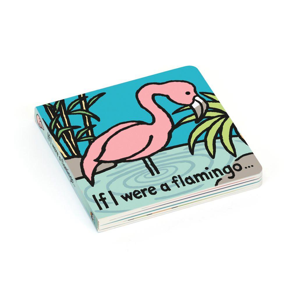 Baby & Books Jellycat If I Were A Flamingo Board Book 15cm x 15cm x 2cm Rosas | México  4613ISQTH