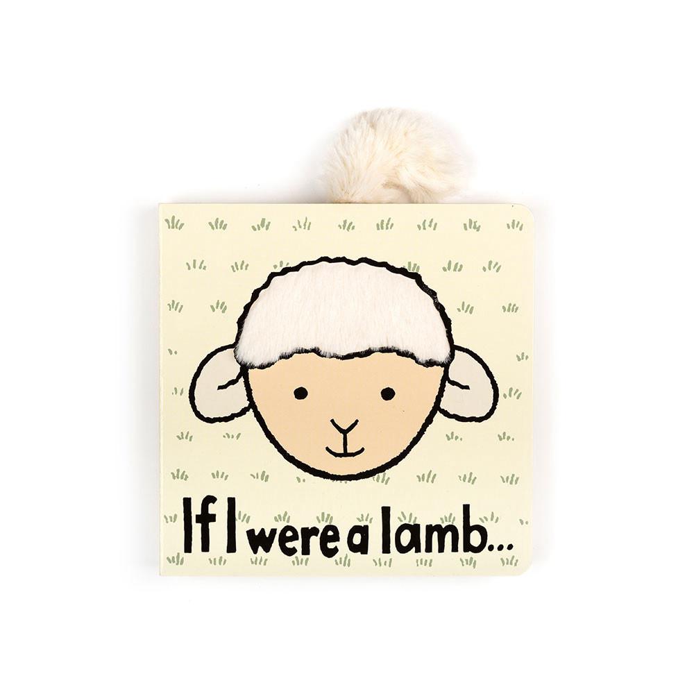 Baby & Books Jellycat If I Were A Lamb Board Book 15cm x 15cm x 2cm Blancos | México  1583DVQYK