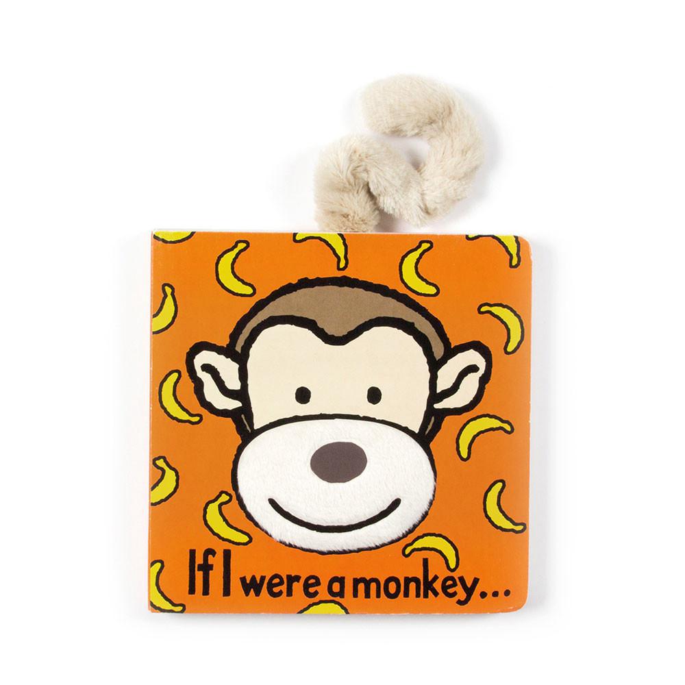 Baby & Books Jellycat If I Were A Monkey Board Book 15cm x 15cm x 2cm Marrom | México  7358DLTVI