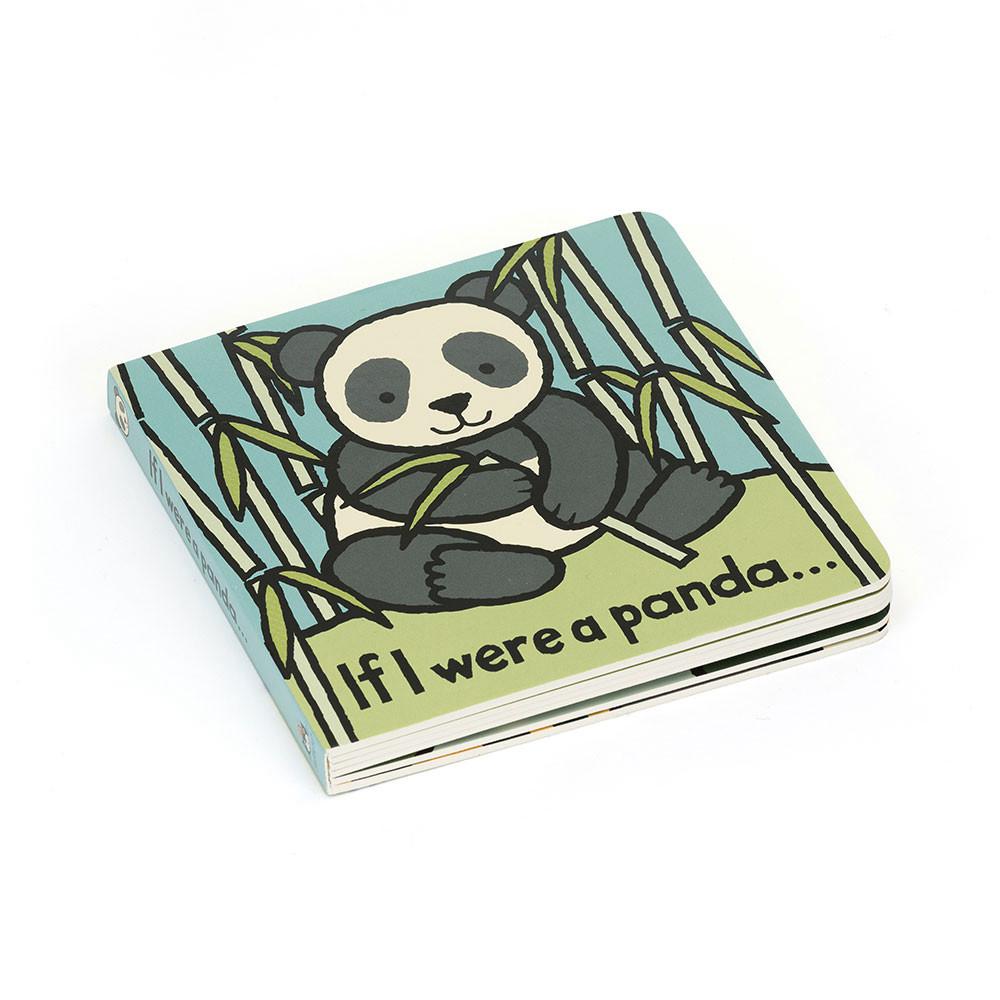 Baby & Books Jellycat If I Were A Panda Board Book 15cm x 15cm x 2cm Negros | México  2048GJDXN
