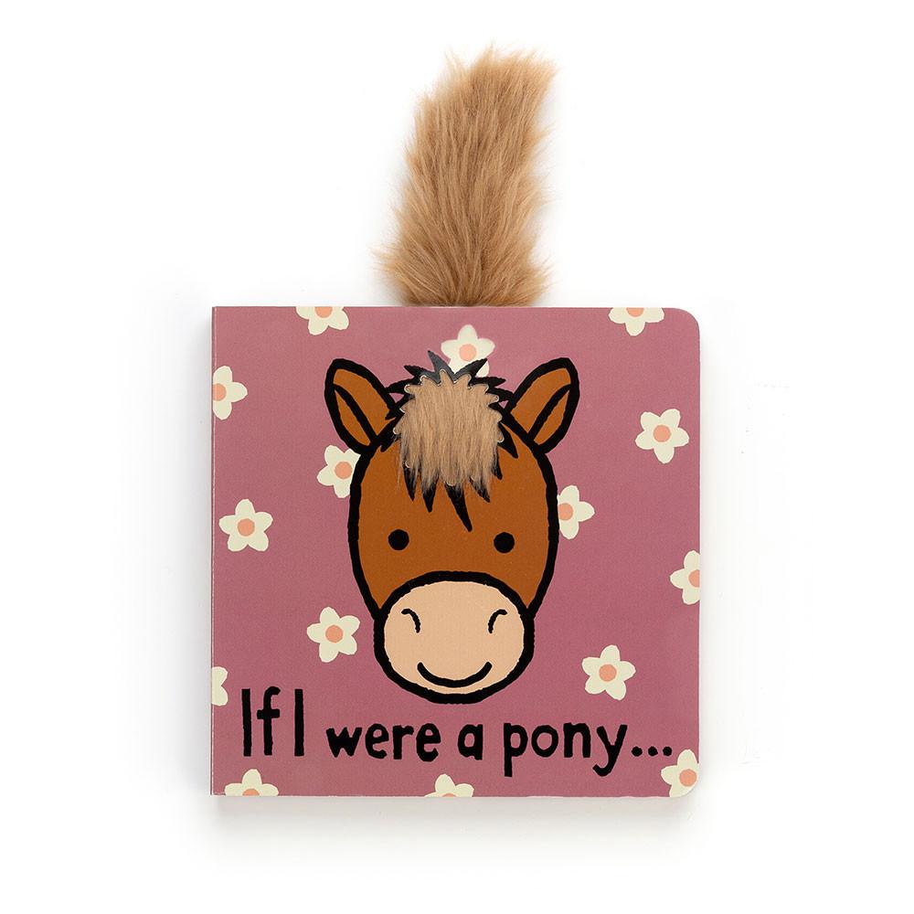 Baby & Books Jellycat If I Were A Pony Board Book 15cm x 15cm x 2cm Marrom | México  5608JFTQO