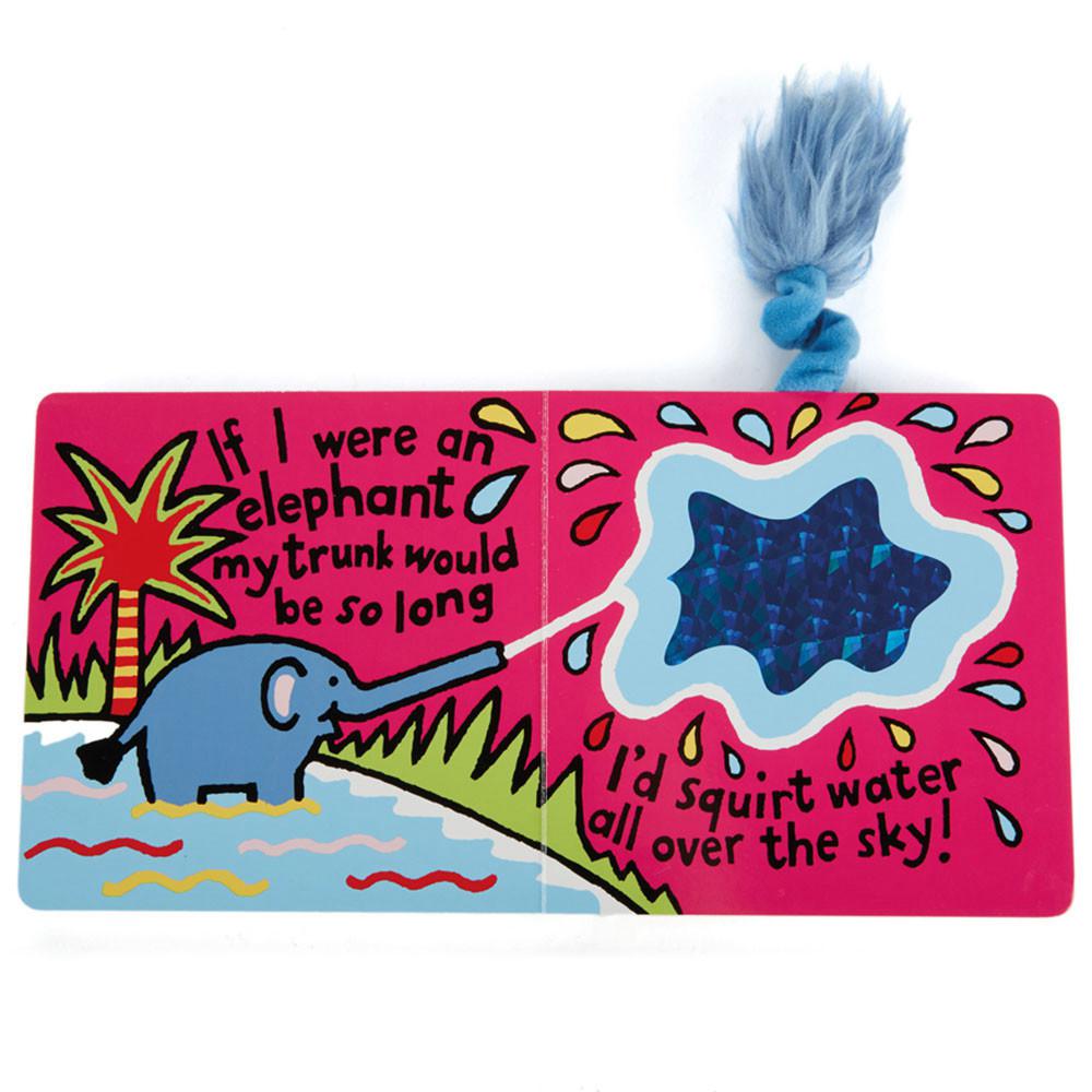 Baby & Books Jellycat If I Were An Elephant Board Book 15cm x 15cm x 2cm Azules | México  5610JNMXP